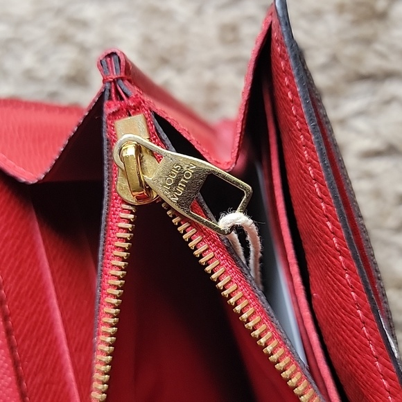 COA 💞 LOUIS VUITTON MONOGRAM CANVAS SARAH RETIRO WALLET - Picture 11 of 12